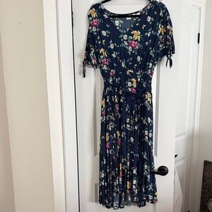 Floral Navy Dress